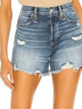 We The Free Makai Cut Off Jean Shorts in Medium Wash Sz 26
